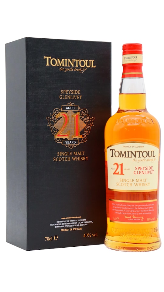 image 1 of Tomintoul - Speyside Single Malt Scotch 21 year old Whisky