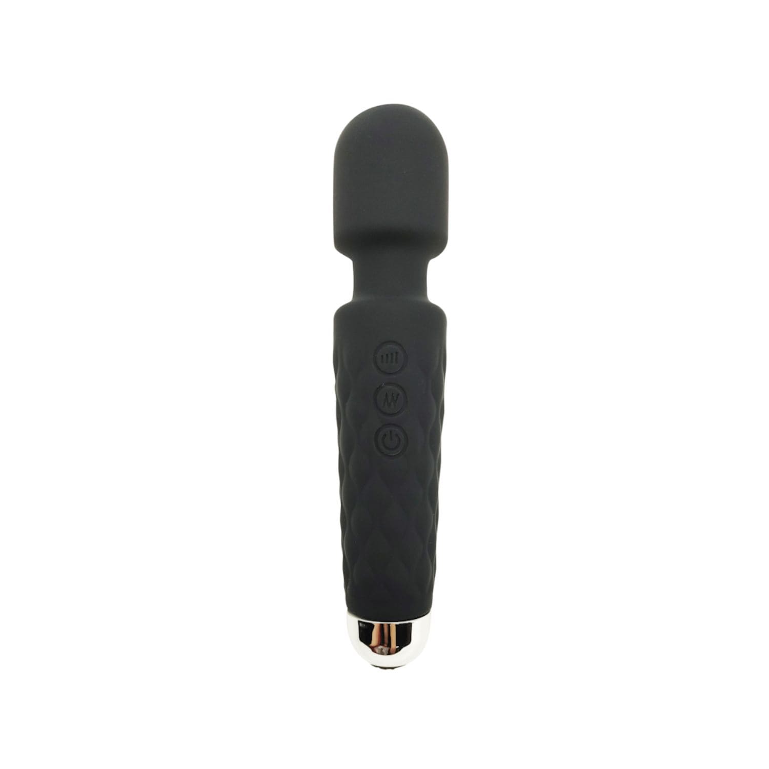 Intimate Vibrating Wand Massager - 7 Speeds, 20 Sensation Modes, Black
