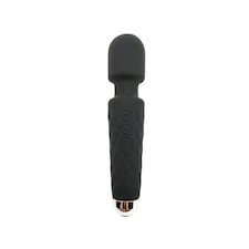 Intimate Vibrating Wand Massager - 7 Speeds, 20 Sensation Modes, Black