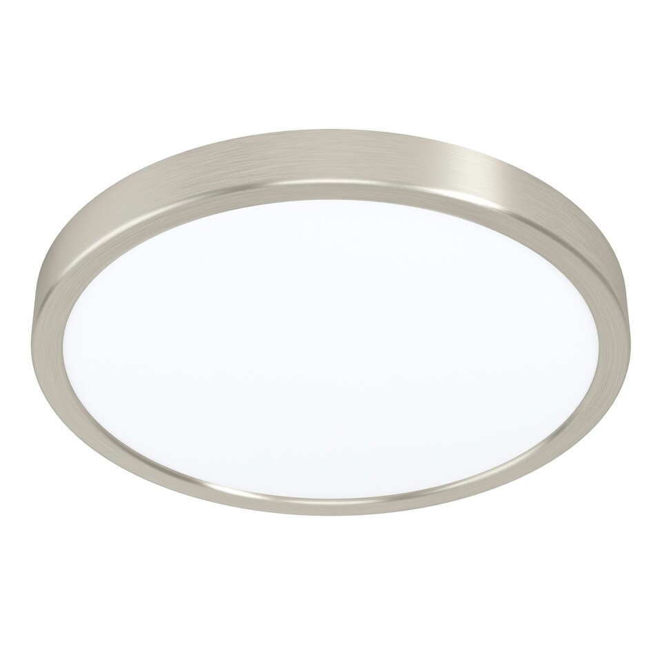 image 1 of EGLO Fueva 5 LED Circular Matte Nickel Surface-Mounted Light