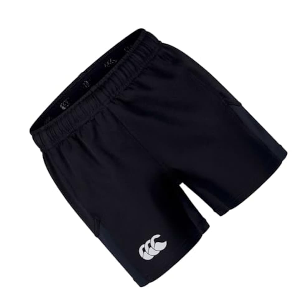 image 1 of Canterbury Junior Unisex Advantage Rugby Shorts 2.0 | Elasticated Waist | Ccc Logo Gym Shorts, Navy, 12