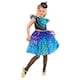 image 1 of Bristol Novelty Girls Cosmic Witch Costume - Blue - 5-6 Years 5