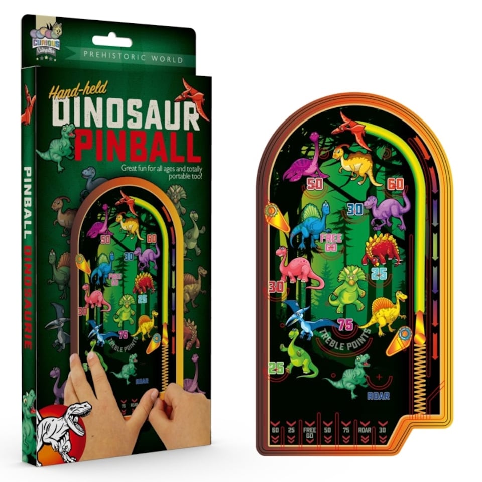 image 1 of Dinosaur Pinball Game