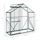 image 5 of Outsunny 6 x 2.5ft Polycarbonate Greenhouse Aluminium Green House