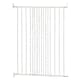 image 1 of Safetots Extra Tall Screw Fitted Baby Stair Gate, 62.5cm - 106.8cm, White, 103.5cm in Height, Screw Fit Safety Barrier