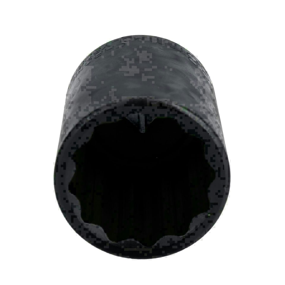 image 1 of 38mm Metric 1/2" Drive Deep Rear Hub Axle Nut Socket 12 Sided Bi-Hex