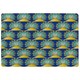 image 1 of Egyptian style motif (Rug) Blue | Medium: 80x150cm