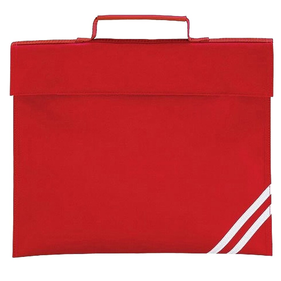 image 1 of Quadra Classic Book Bag - 5 Litres - Classic Red - One Size Red