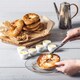 image 2 of Wm Bartleet & Sons Porcelain Mini Butter Pat/Pinch Bowl, Set of 6 White