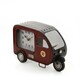 image 2 of Hometime Mantel Clock - Shuttle Cart | Red