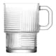 image 4 of LAV Helen Stacking Glass Coffee Cups - 270ml - Pack of 6