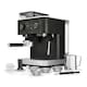 image 2 of KitchenAid Semi Automatic Espresso Machine with Burr Grinder Cast Iron Black