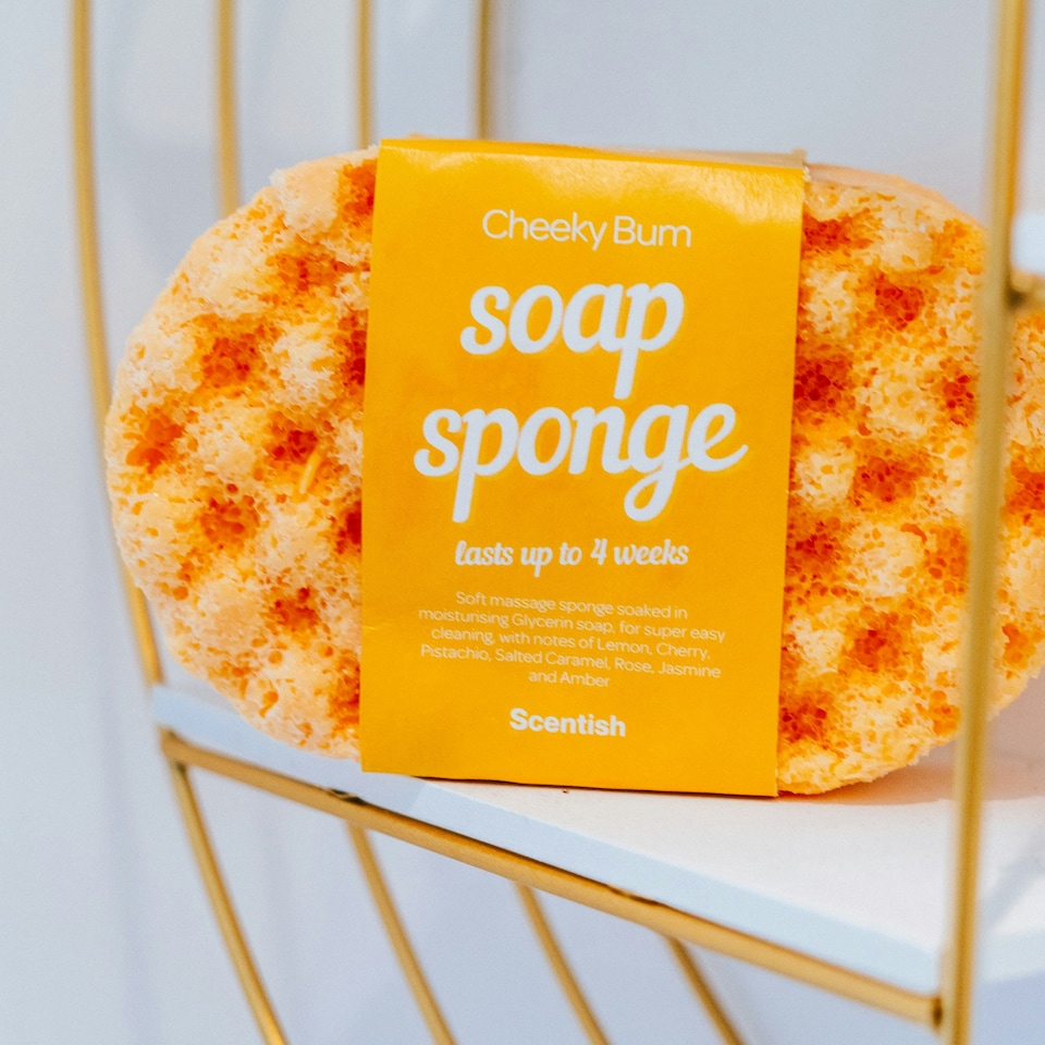 image 1 of Cheeky Bum Soap Sponge