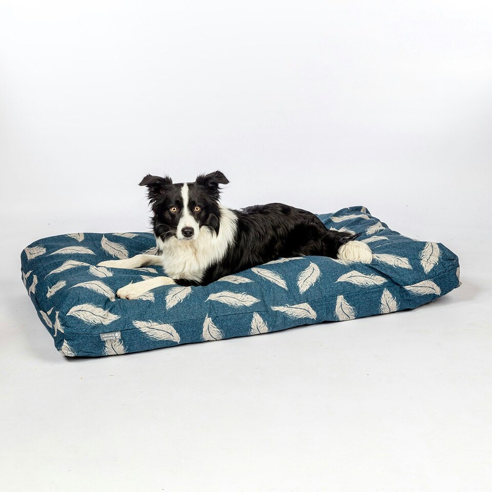 image 1 of Retreat Eco-wellness Feather Navy/stone Duvet Med
