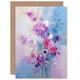 image 1 of Abstract Wildflower Bouquet Floral Wife Birthday Card