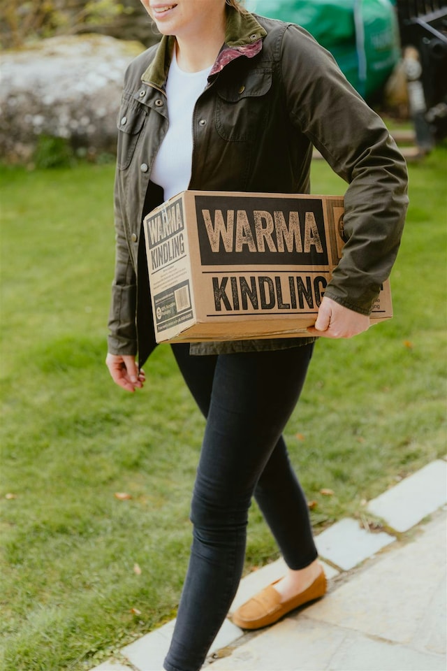 image 1 of Proper Wood South African Eucalyptus Hardwood Logs Bundle - 3 Bags Firewood, Firelighters, Matches & Large Box of Kindling