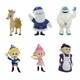 image 5 of TEAM Rudolph Reindeer Stocking Foilbag 18 piece CDU series 1.5 / Toys - Creative Toys Company - TOYS - 233207