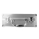 image 3 of Dawn Till Dusk Make Up Large Storage 80 Piece Vanity Case Set, Silver