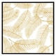 image 1 of Golden leaves (Picture Frame) Black | M