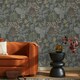image 1 of Superfresco Easy Richmond Noir Trees Wallpaper Black | Black