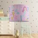image 3 of Set of 2 Mermaid - Pink 25cm Easy Fit Pendant Fabric Shades
