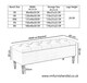 image 4 of 150cm Swiss Chesterfield Ottoman Storage Bench- Plush Velvet Shoe Bench - Grey Upholstery Footstool with Storage