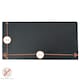 image 3 of Argon Tableware Rectangle Slate Dinner Plate - 29 x 12cm | Grey
