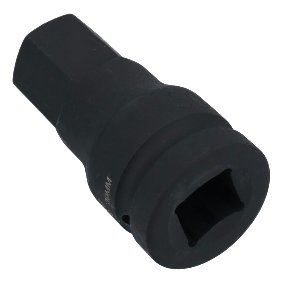 image 1 of 30mm 3/4" Drive Extra Deep Impact Hex Allen Key Socket Impacted 88mm Long