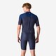 image 4 of Decathlon Men’s Surfing Stretch Neoprene Shorty Wetsuit 500 Blue