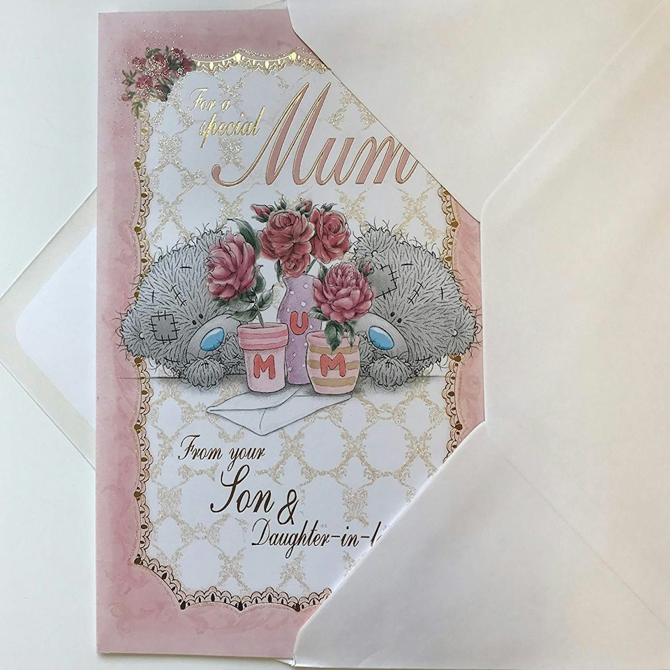 image 1 of Me to You Special Mum Card From Son & Daughter In Law Tatty Teddy