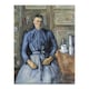 image 1 of Woman with a Coffeepot Portrait Paul Cezanne Wall Art Poster Print 12X16"