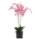 image 1 of Artificial Orchid Flower Pink Orchid Arrangement  60cm