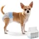 image 1 of PawHut Disposable Dog Diapers Female Dog Nappies 48 Count, XS, 15-33 cm