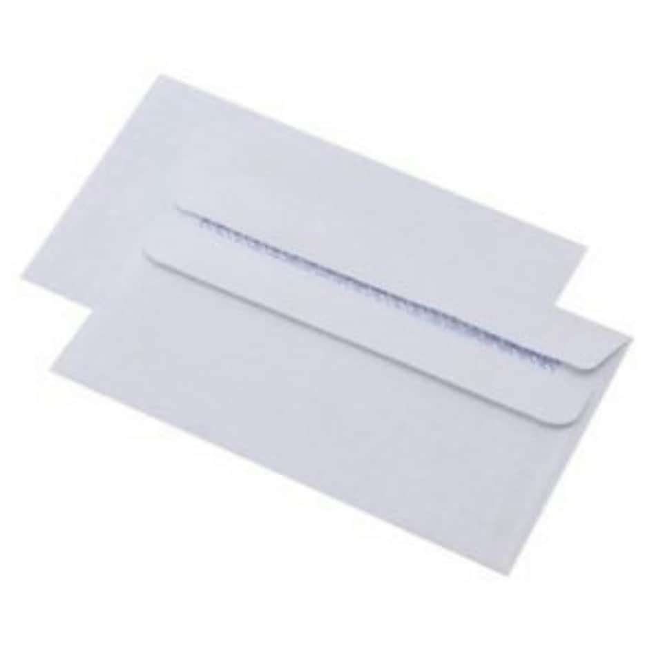 image 1 of Pack of 50 DL White Self Seal Envelopes