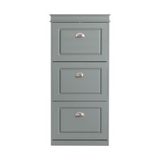 SoBuy 3 Flip-Drawer Shoe Cabinet, Gray, 20.9x9.4x46.1 inches, 21.5 kg - FSR94-HG