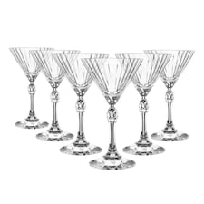 Bormioli Rocco America '20s Martini Glasses - 155ml - Clear - Pack of 6