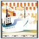 image 3 of Art deco ship (Picture Frame) Black | M
