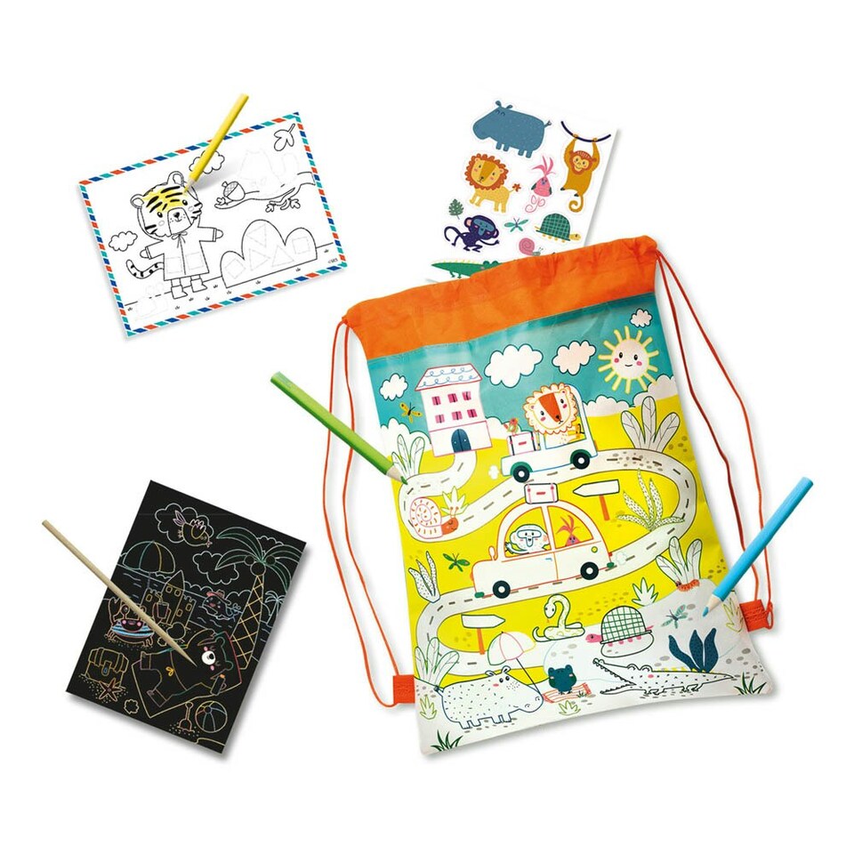 image 1 of SES CREATIVE Activity Travel Bag Colouring Set