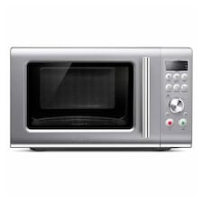 Sage The Compact Wave Soft Close Microwave, Silver