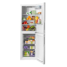SIA SFF17654WE 50/50 Split White Freestanding 252L Combi Fridge Freezer