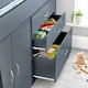 image 2 of Lacy Grey Storage Mid Sleeper And Noah Memory Foam Mattresses