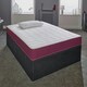 image 2 of Hybrid Memory Foam & Pinna-Coil Mattress - Soft/Medium Comfort, Cooltouch + Purple | Small Double