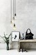 image 4 of Nordlux Avra Indoor Pendant Light Black Metal E27 Retro - Mains Powered, IP20