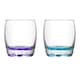 image 4 of LAV Adora Coloured Shot Glasses - 80ml - 6 Colours - Pack of 6 Clear