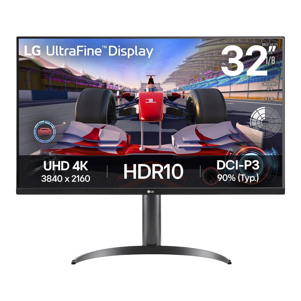 image 1 of LG UltraFine 32UR500K 32-Inch 4K UHD LCD 4ms Monitor with Speakers