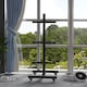 image 7 of SPORTNOW Olympic Weight Plate Rack with 4 Wheels and 6 Fasten Clamps