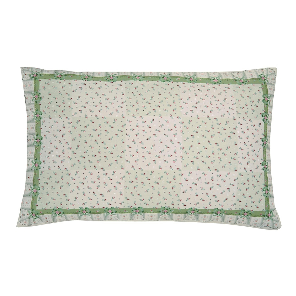 image 1 of Cath Kidston Archive Book Pistachio Duvet Cover Set Green | Super King