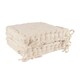 image 1 of Nicola Spring French Mattress Seat Cushions - 40cm - Cream - Pack of 2 Cream