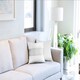 image 2 of Melia Cushion Cover White | White | White
