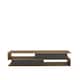 image 1 of Decorotika Cortez Modern  TV Unit for TV's up to 72 inches | Multi | Oud and Black | One Size | 1